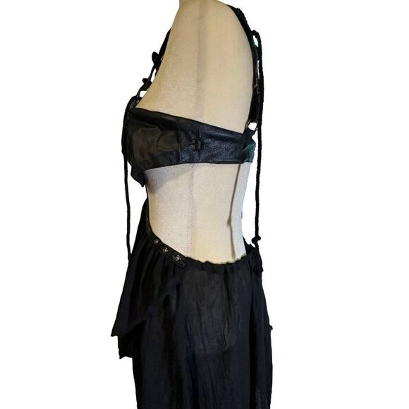 Darker Wavs Modulation Lace Up Harness Dress - Picture 6 of 12